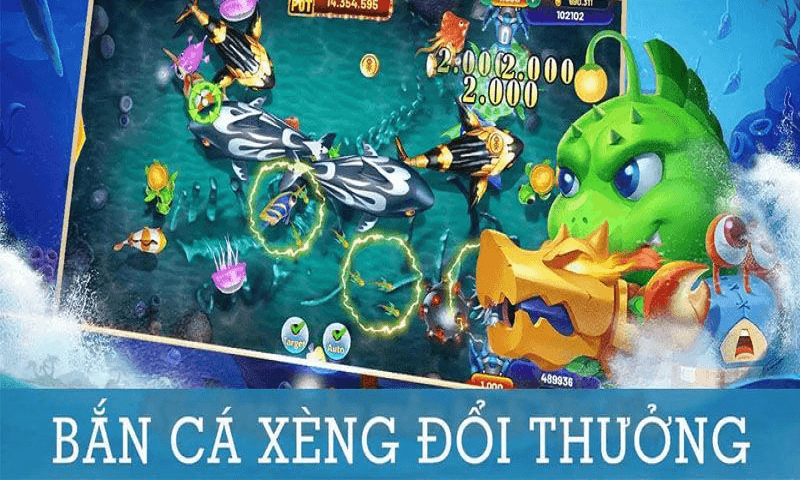 Quy trình chơi bắn cá xèng ở siêu thị 